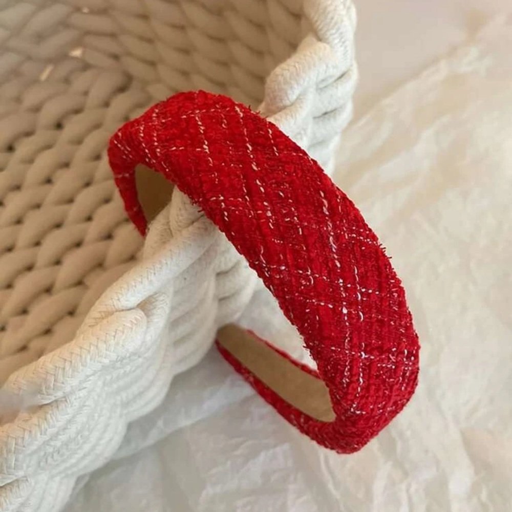 Red Large Headband - Picture 2 of 3